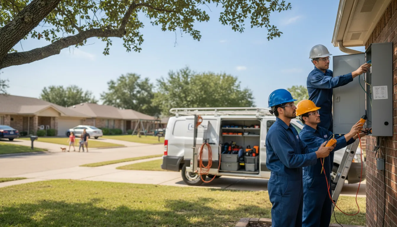 Certified electrician providing emergency electrical services in Burnside, PA
